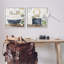 «Chic Bathroom Interior Still Life», ensemble de 2 giclées encadrées par Kim Allen-104597469-104597472
