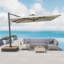 Parasol d'extérieur en porte-à-faux Menades-13200751