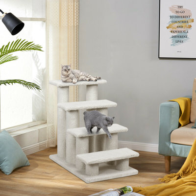 Arbre à chat grimpeur à 4 marches à 4 marches pour échelle 4 po Tucker Murphy Pet ™