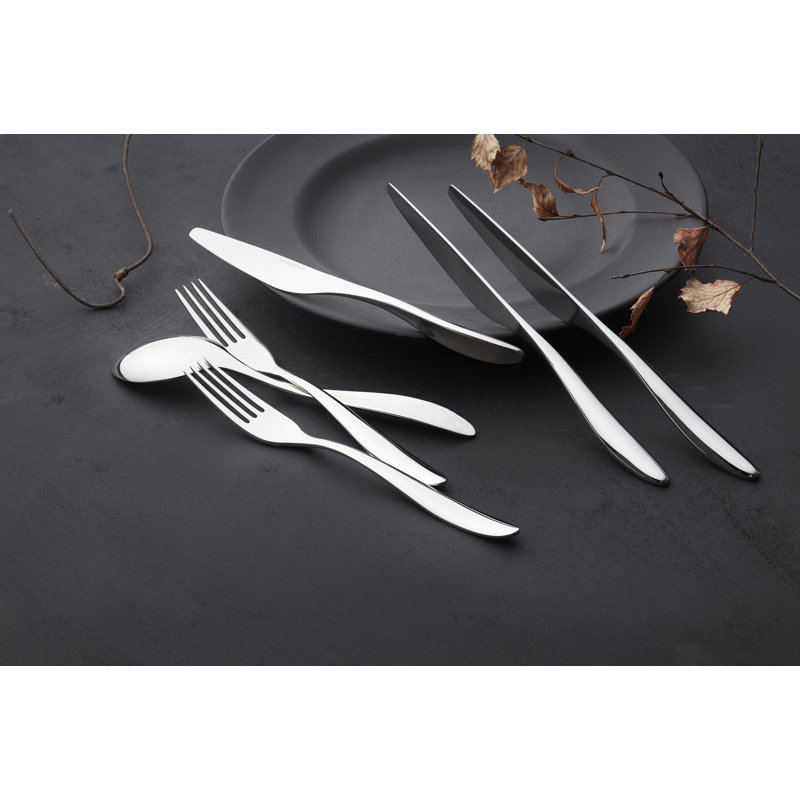 12-tlg. Steakbesteck-Set aus 18/10 Edelstahl für 6 Personen Lykke