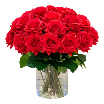 Rose Arrangement in Vase