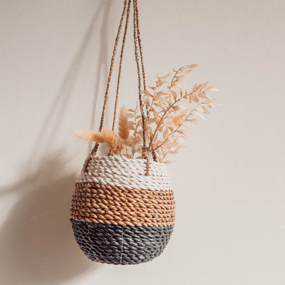 Pot à fleurs en fibres naturelles Traditions