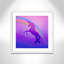 « licorne 2 », art encadré-48188724-48188722