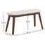 Banc rembourré Kimily-396828525