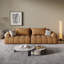 Canapé brun modulaire 100% polyester-1166837369-1166837370-1166837373