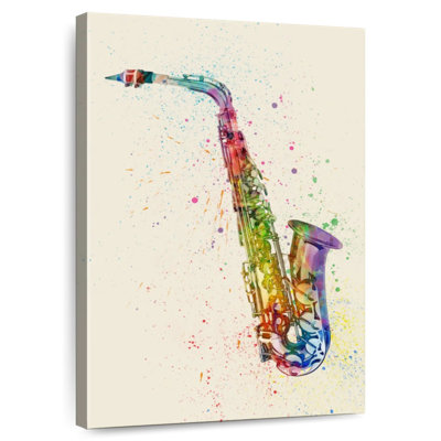 Abarca, saxophone abstrait I