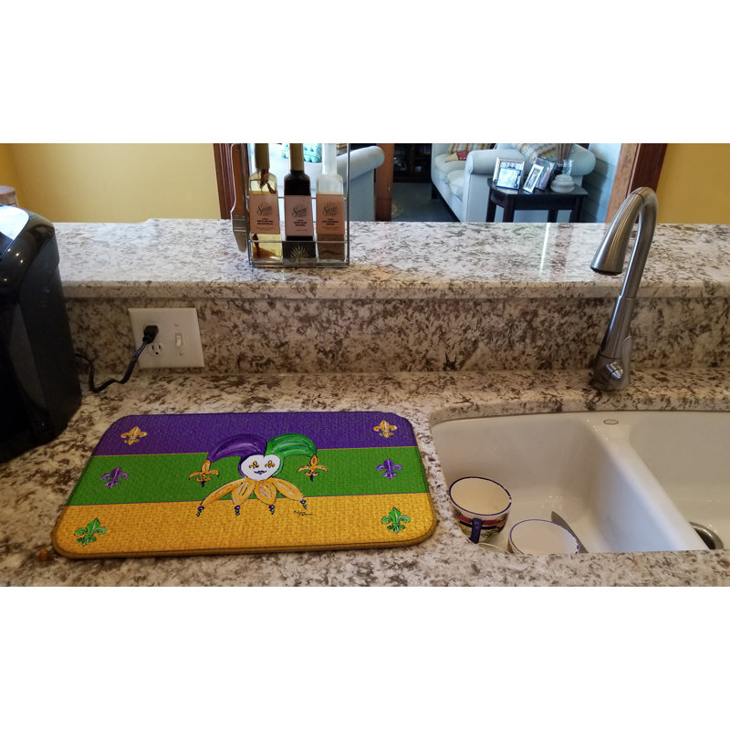 Tapis de séchage mardi gras gras