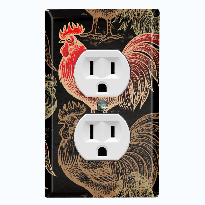 Plaque murale Rooster