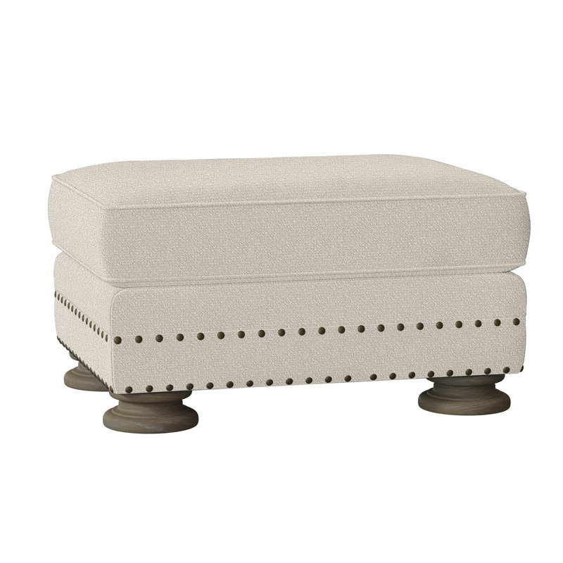 Foster Upholstered Ottoman, Portobello, Cream Boucle 1146-002