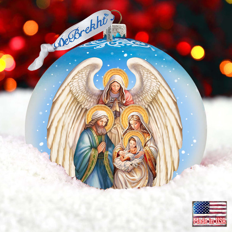 5.5'' Glass Ball Ornament