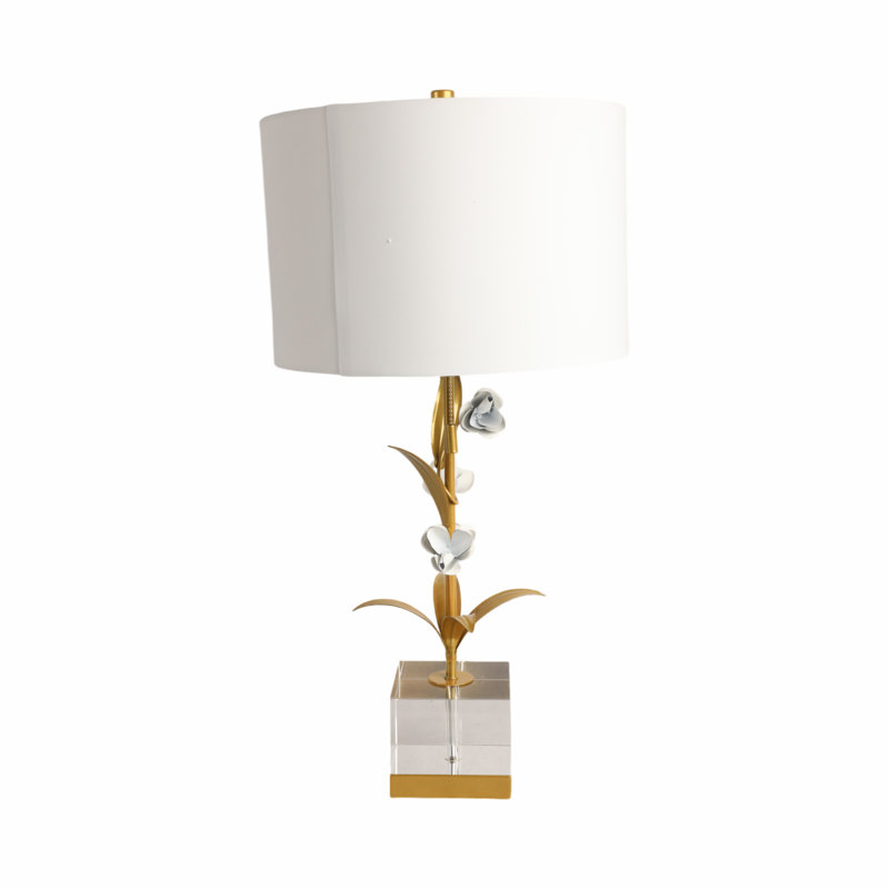29" Lonzell Floral Table Lamp