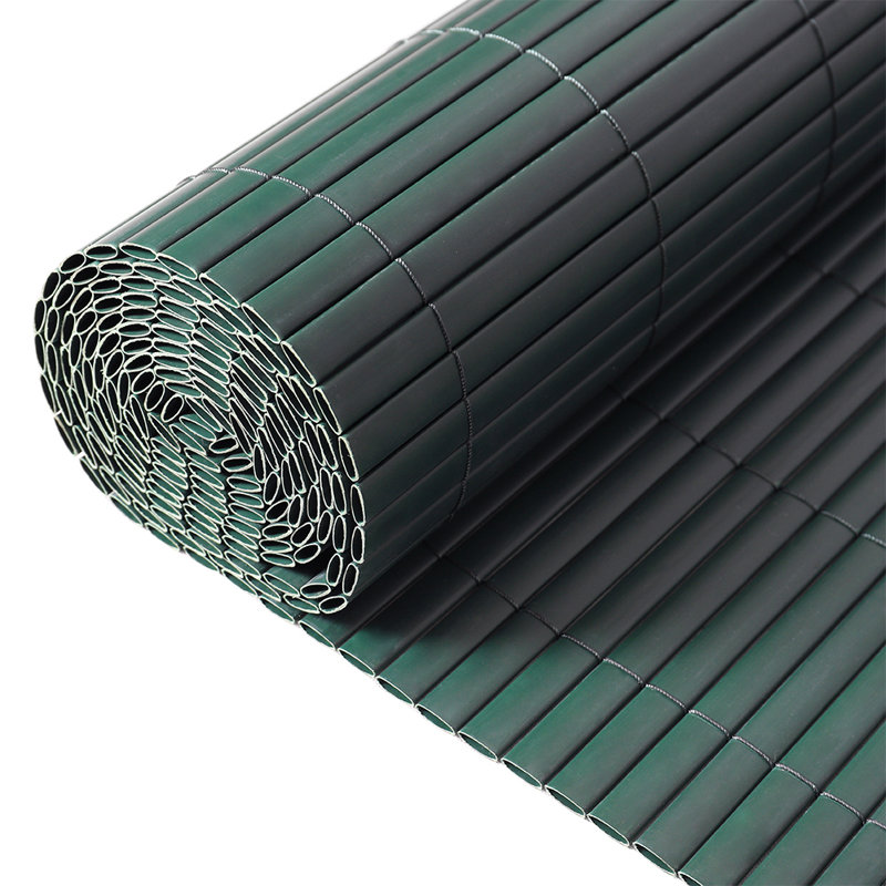 PVC Privacy Fence, Sun-blocked Screen Panels, Blindfold for Balcony, 120cm H x 300cm W x 0.16cm D