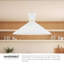 Luminaire suspendu conique simple Vanderbilt-64113799-64113798