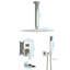Pomme de douche 12 pouces avec système de douche au plafond avec douchette et bec de baignoire-102381062
