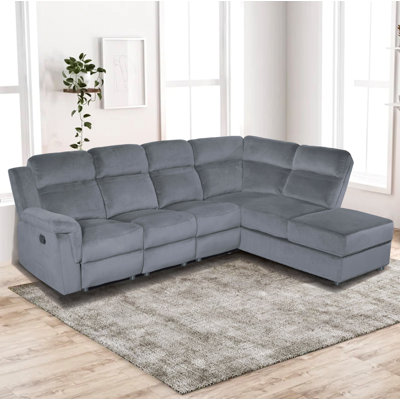 Wikieup Recliner Storage Upholstered Sectional Sofa