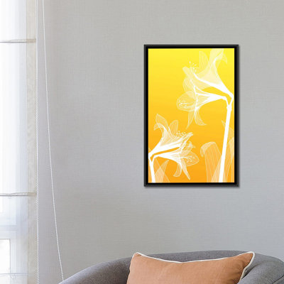 «Floral III», impression sur toile