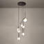 Luminaire suspendu à 7 lumières Josy