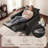 27.2'' Oversized Wall Hugger Power Reclining Chair, Zero Gravity Power Recliner with Wood Legs, Faux Leather-1978806054