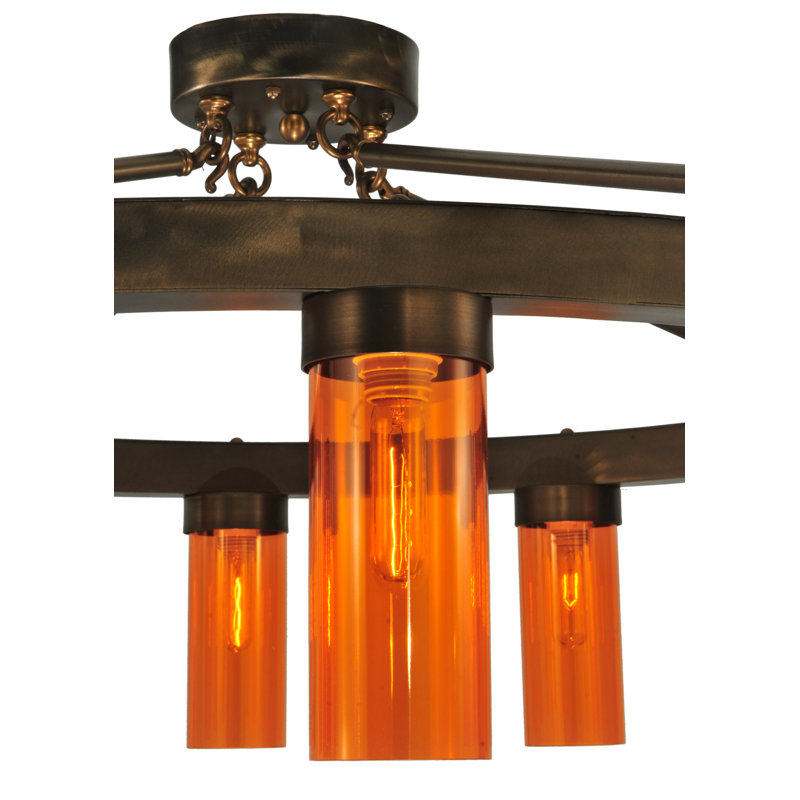 Clark 10 - Light Semi Flush Mount