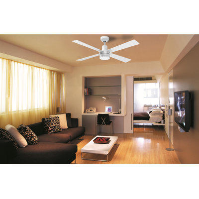 Feagin 122 cm Ceiling Fan with LED Lights and with Light Kit