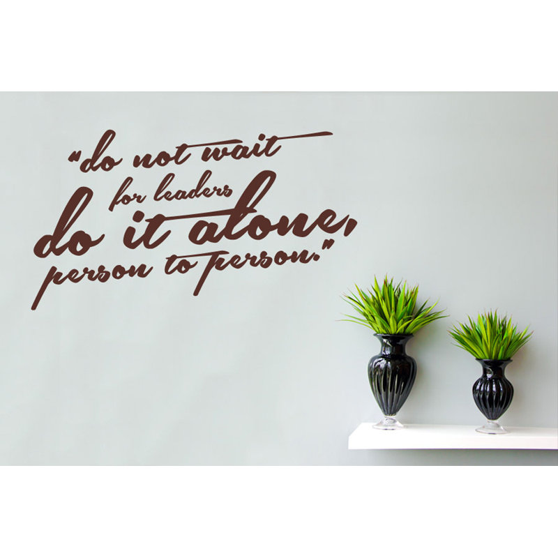 Wall Decal, Large, Brown