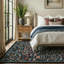 Tapis lavable à motif floral Kaldi-13670167-19868458