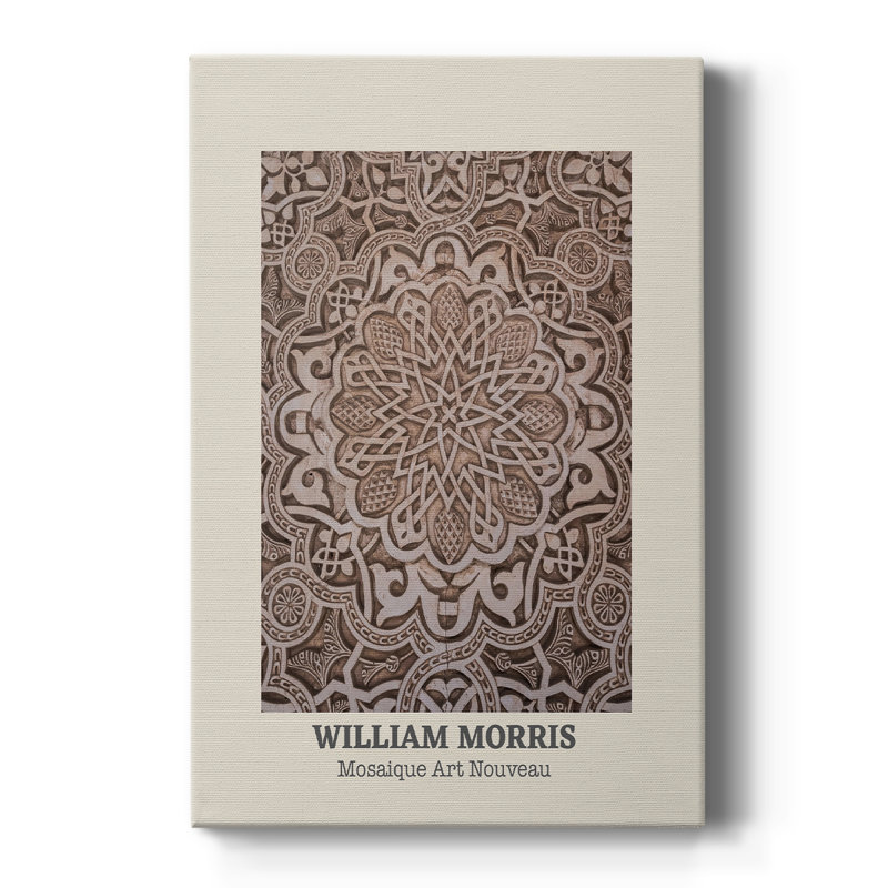 William Morris Gallery Wrapped Canvas CCXV, 12" H x 8" W