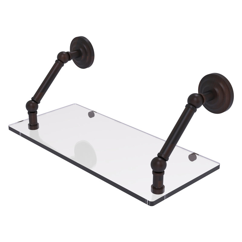 Jhene Bracket Shelf, Venetian Bronze, 8" H x 18" W x 8" D