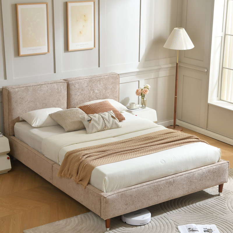 Lit plateforme tapissier Luxury Luxury, Grand