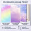 Art mural ludique pastel doux - mauve ludique-611912066-611912071