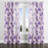 Floral Window curtains - Boho Bafti Grommet Curtain - 1 Panel-897055326-897055323