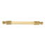 TOULOUSE 10" C TO C APPLIANCE PULL; MUSEUM GOLD FINISH