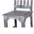 Dorffman Solid Wood Solid Wood Top Four Leg Dining Set-1899575918