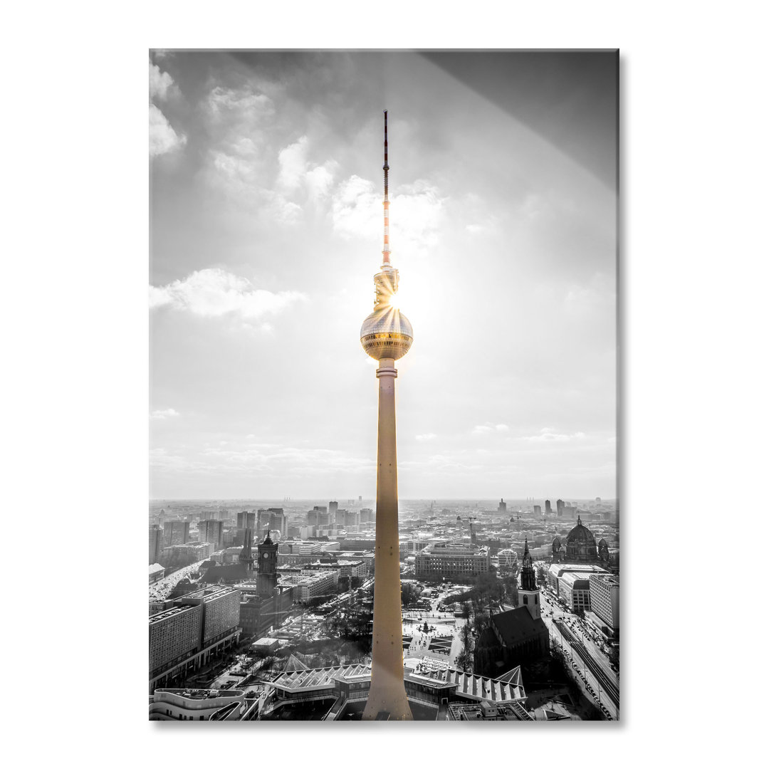 Glasbild Berliner Fernsehturm