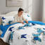 Ensemble de couvre-lit 3 pièces Blue Butterfly-131225676