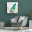 «Peacock Rose On Canvas» par Mary Jane, reproduction-2139727643