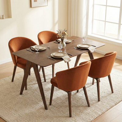 Edda Rectangle Wooden Dining Table