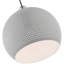 Luminaire suspendu en dome à 1 lumière