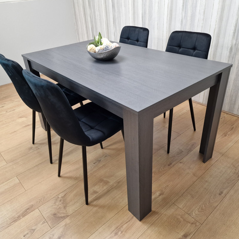 Mikayil 4 - Person Dining Set, 75cm H x 117cm L x  77cm W