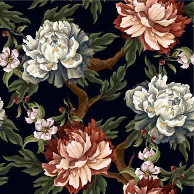 Peel & Stick Vinyl Floral