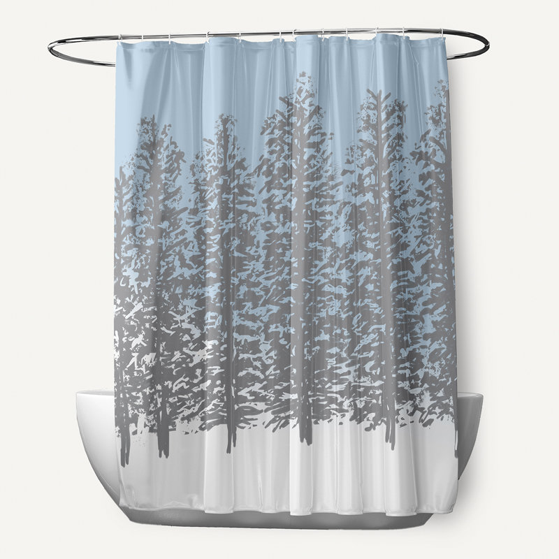 Rideau de douche Rami, Gris