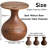 Dark Walnut Solid Wood Pedestal Table Base Heavy-Weight - Including Screws HOT SALE