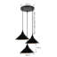 Jowett 3 - Light Black Cluster Pendant-1140324648