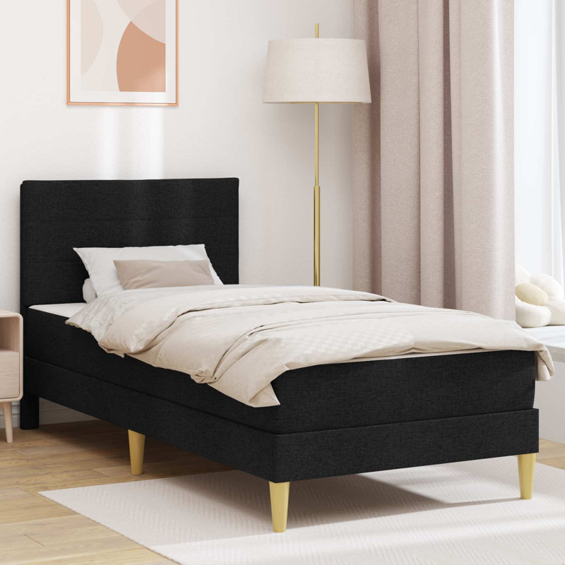 Bed, Single (3'), Black