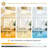 Kemp 48" Flush Mount Ceiling Fan With Lights, Remote, Solid Wood Blades, Dimmable，White and Gold-465404921