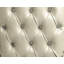 Banc Quentin, polyuréthane beige et finition blanc antique