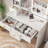 dressing table, mirror and LED light
