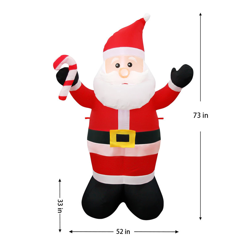 Père Noël gonflable