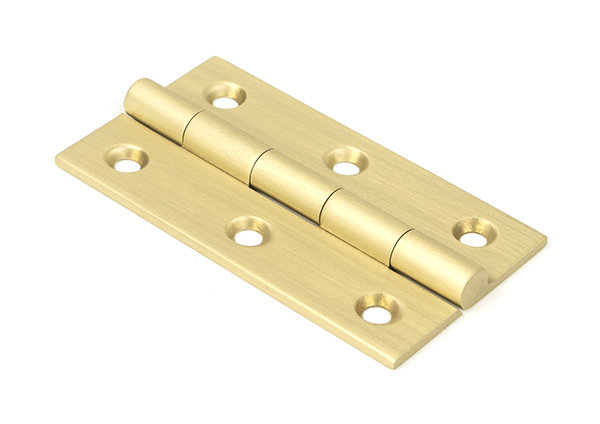 Butt Hinge, 6.4cm H x 3.5cm W, Satin Brass