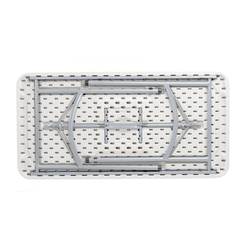 Speckled Gray 48" Heavy Duty Folding Table with Steel Frame